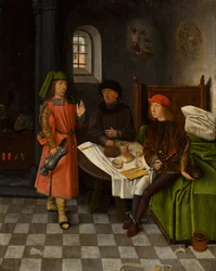 Joseph Explicando os Sonhos do Padeiro e do Porta-Copos, c.1500