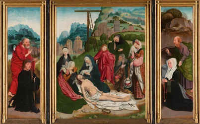 Tríptico com a Lamentação