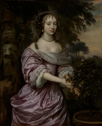 Retrato de uma mulher de 1660