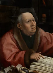 Detalhe da Morte e o Miser, c.1515-21 (óleo sobre painel)