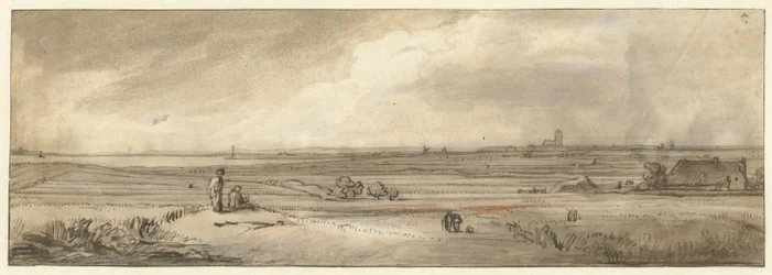 Vista de Naarden, vista de Muiderberg