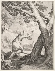 Eliseu e Elias Carruagem de Fogo, 1604.