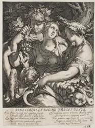 A Aliança de Vênus com Baco e Ceres
