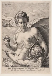 Vénus e Cupido, de Três Deusas