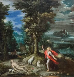 Criação do mundo, c.1586-89 (óleo sobre tela)