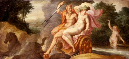 Violação de Proserpina (Ratto di Proserpina), de Jan Soens, também conhecido como Flamish, finais do século XVI