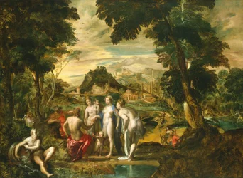 O Julgamento de Paris, finais do século XVI.