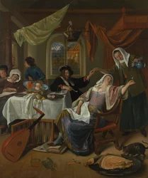 A Casa Dissoluta, ca. 1663-64.
