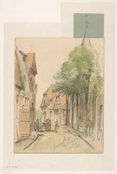 Vista do Kirchenstrasze em Lingen