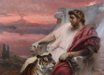 Nero em Baiae, por Styka, Jan