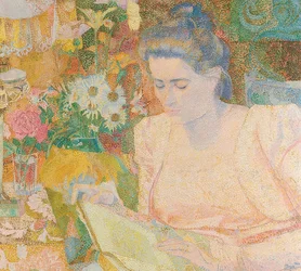 Retrato de Marie Jeanette de Lange. 1900