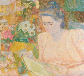 Retrato de Marie Jeannette de Lange, c.1900