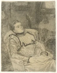 Retrato de Annie Toorop