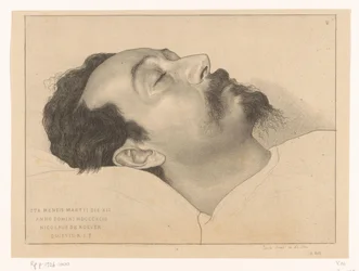 Assim, em 12 de março de 1803, Nicholas de Roever descansou. RASGAR. (título original no objeto)