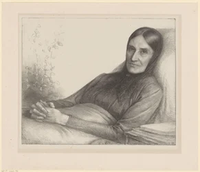 Retrato de Elisabeth Ragazzi van den Wall Bake