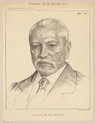Retrato de Theodorus Hendrik Mac Gillavry aos 62 anos