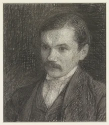 Retrato do escritor Frederik Willem van Eeden