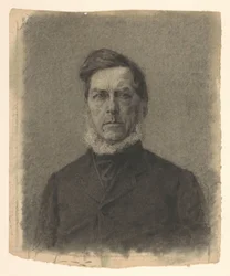 Retrato de um cavalheiro com barba de anel