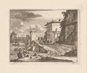 Cais de um porto italiano