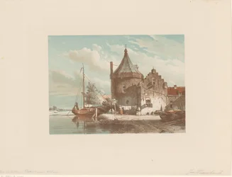 Vista do Waltoren em Culemborg