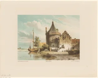 Vista da Waltower em Culemborg