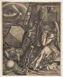 Melencolia I copy, 1602.