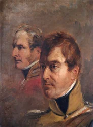 Retrato dos major-generais britânicos Sir Frederick Ponson por Sir Colin Campbell, 1821