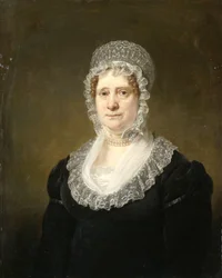 Retrato de Sara de Haan, Viúva do Underwriter de Amesterdão Cornelis Hartsen