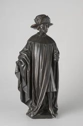 Chorão do túmulo de Isabella de Bourbon, c. 1475-76 (bronze)