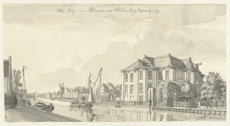 A Casa de Allongius em Alphen aan de Rijn