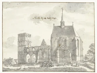Ruínas da igreja em Mill