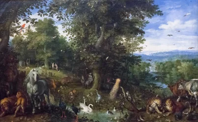 Paraíso terrestre com o pecado original