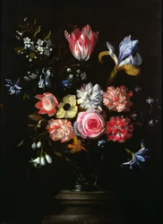 Natureza Morta das Flores (óleo sobre painel)
