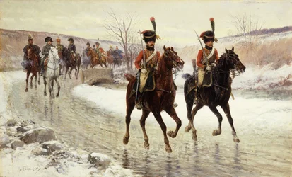 Napoleão e seu acompanhante,