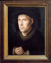 Retrato de Jan De Leeuw (óleo sobre madeira)