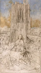Santa Bárbara, c.1427 (óleo sobre painel)