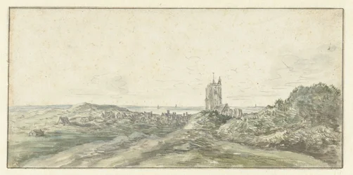 Vista de Egmond aan Zee