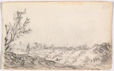 Uma paisagem de dunas