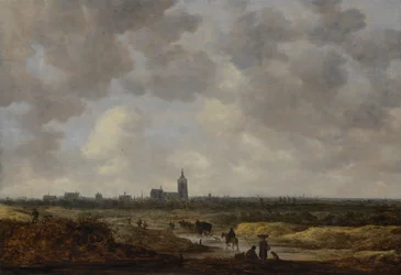 Vista de Haia a partir do noroeste