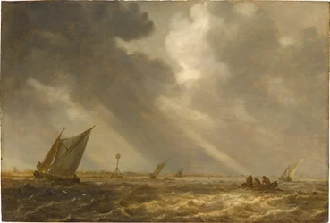 Tempestade no lago de Haarlem