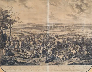A Batalha de Turim em 7 de Setembro de 1706