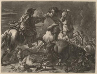 Dois cavaleiros guerreiros