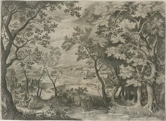 Paisagem com Judah e Tamar