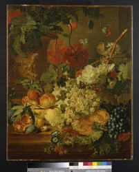 M.66 Fruit and Flowers, depois de J. van Huysum
