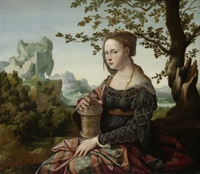 Mary Magdalene, c.1530 (óleo sobre painel)