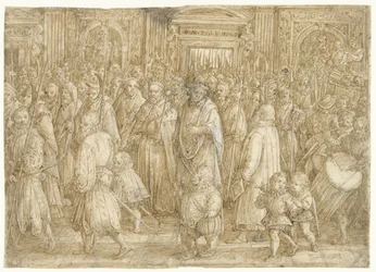 Regresso do grão-duque Cosimo I da Toscana ao seu palácio