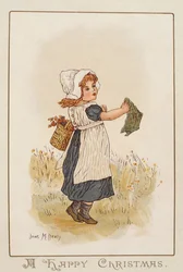 "Um Natal Feliz" (cromolitho)