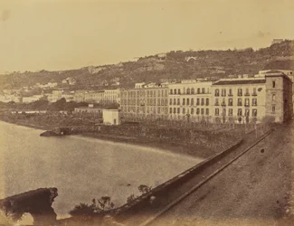 Nápoles, da nossa janela no Hotel des Etrangers