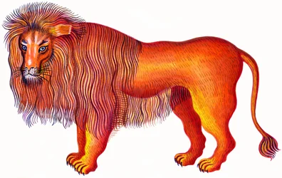 Leo the Lion, 1996, (tinta e guache)