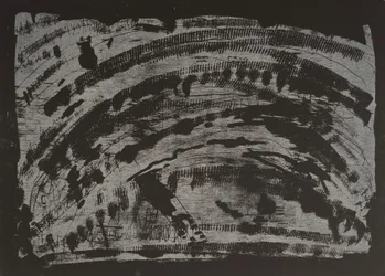 Poisoned Earth II, 2013 (xilogravura motosserra)